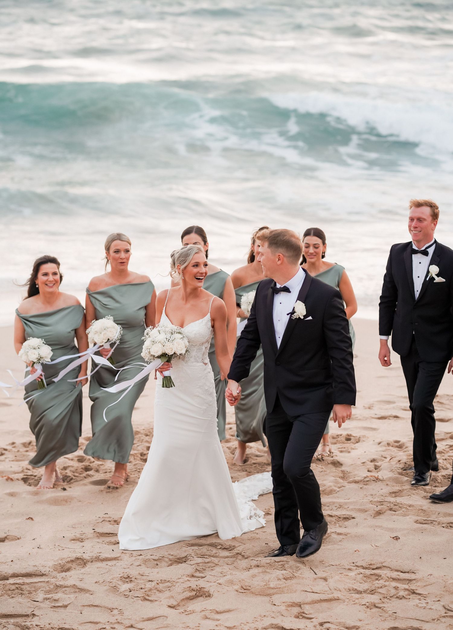 Max and Roxy at their Mornington Peninsula wedding